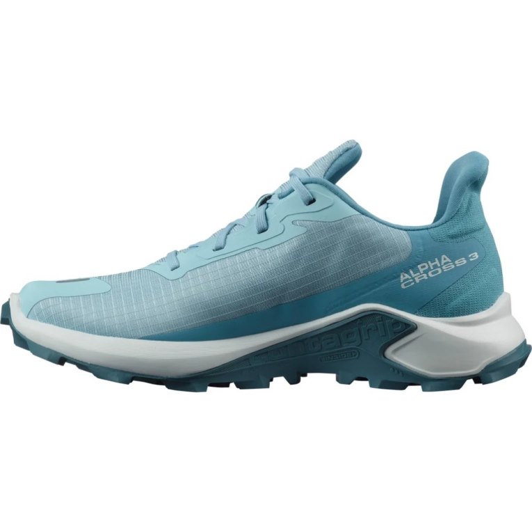 Salomon Alphacross 3 Women's Trail Running Shoes Turquoise | 398-ITDWCZ