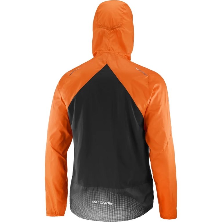 Salomon Bonatti Cross Men's Windbreaker Orange | 086-TMIUOP