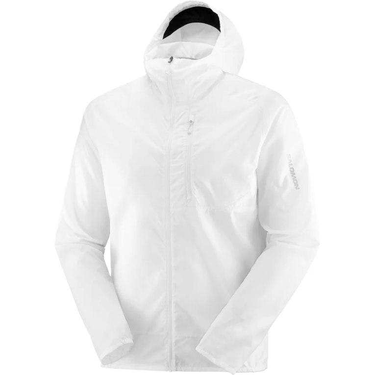 Salomon Bonatti Cross Men's Windbreaker White | 106-ZOCLPT