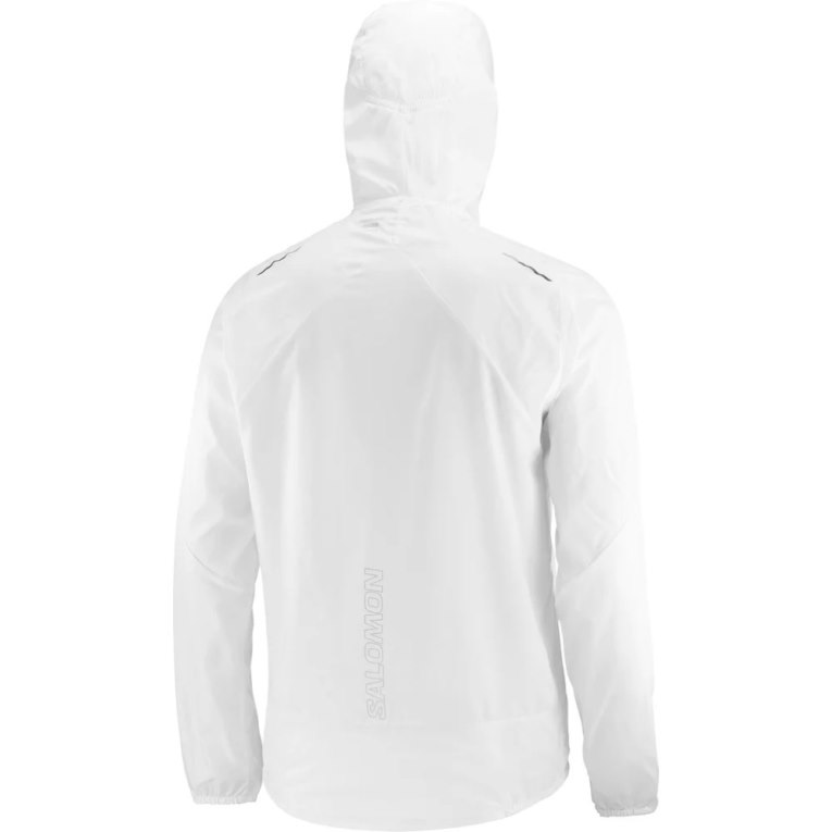 Salomon Bonatti Cross Men's Windbreaker White | 106-ZOCLPT