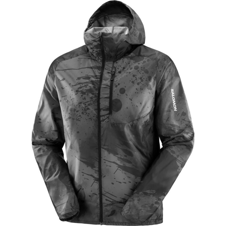 Salomon Bonatti Cross Men's Windbreaker Black | 360-OPIFYK