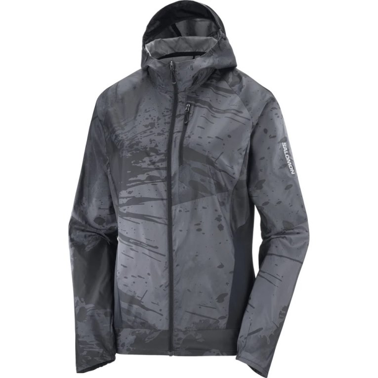 Salomon Bonatti Cross Wind Women's Shell Jackets Black | 624-ADKHPC