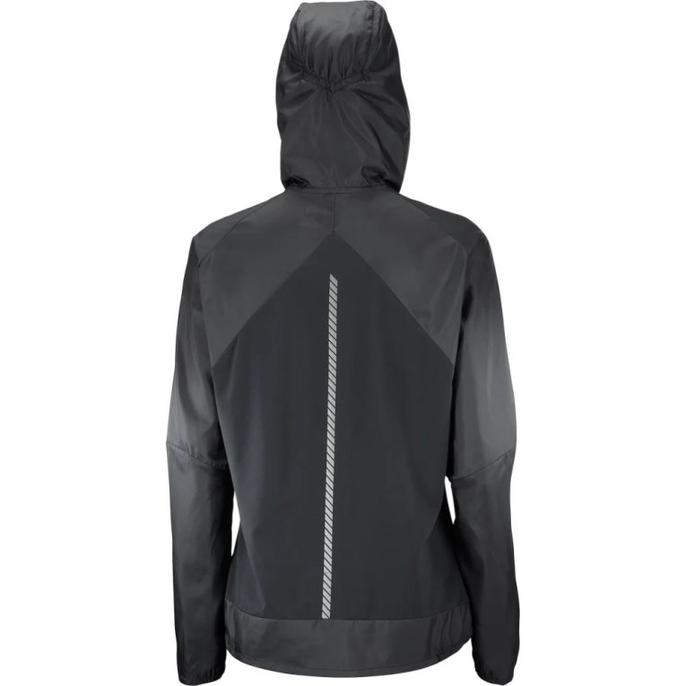 Salomon Bonatti Cross Wind Women's Shell Jackets Black | 813-BYNWOP