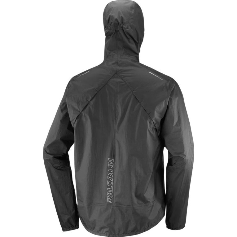 Salomon Bonatti Waterproof Men's Shell Jackets Black | 358-DCOPET