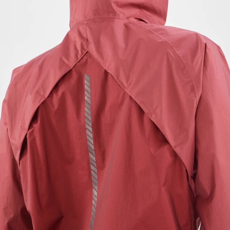 Salomon Bonatti Waterproof Women's Shell Jackets Red | 735-TSYVON