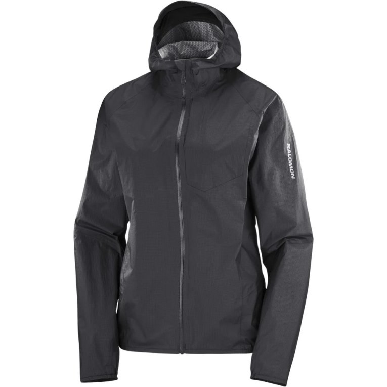 Salomon Bonatti Waterproof Women's Shell Jackets Black | 937-GOBHTN