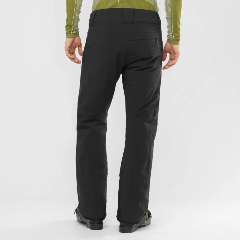 Salomon Brilliant Men's Ski Pants Black | 217-BTKJRA