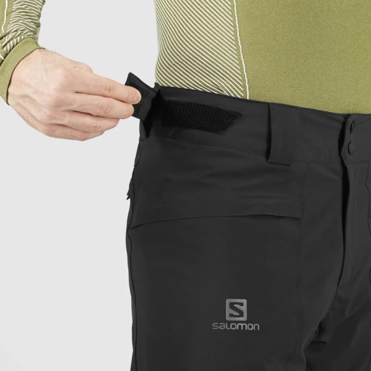 Salomon Brilliant Men's Ski Pants Black | 217-BTKJRA