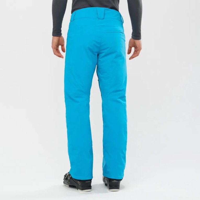 Salomon Brilliant Men's Ski Pants Turquoise | 351-ENUDGW