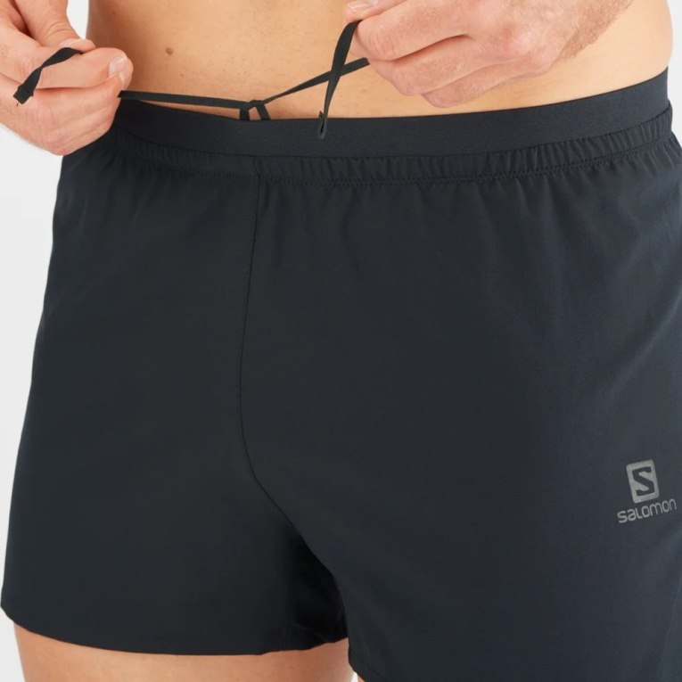 Salomon Cross 3'' Men's Shorts Black | 806-CRZAYL