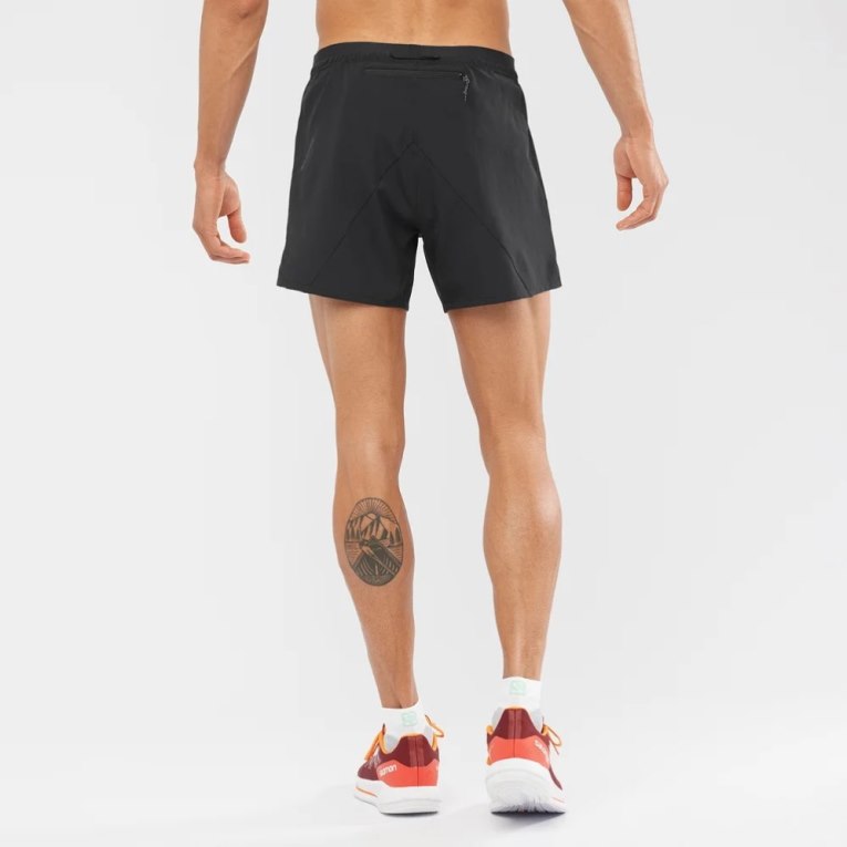 Salomon Cross 5'' Men's Shorts Black | 256-BUJYXI