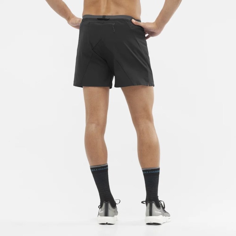 Salomon Cross 5'' Men's Shorts Black | 319-GFULSN