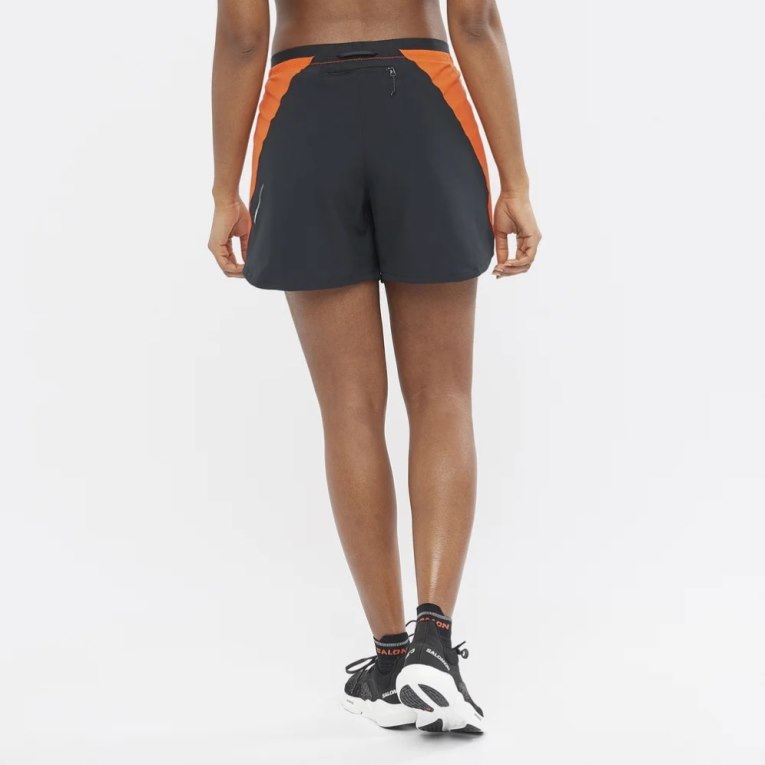 Salomon Cross 5'' Women's Running Shorts Orange | 069-BVYZRX