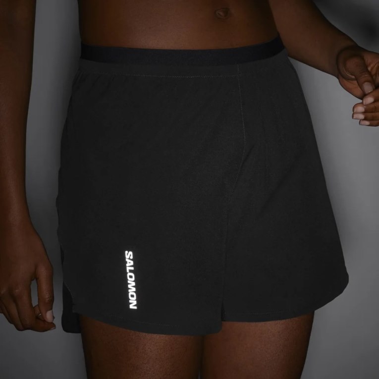 Salomon Cross 5'' Women's Running Shorts Black | 475-HZTEBW