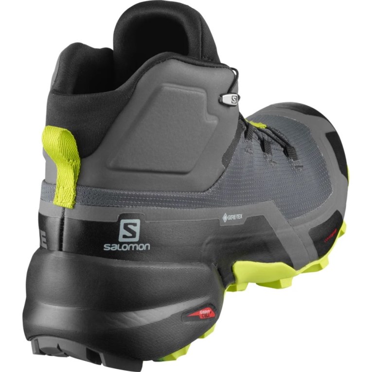 Salomon Cross Hike Mid GTX Men's Hiking Boots Grey | 359-WDMPYV