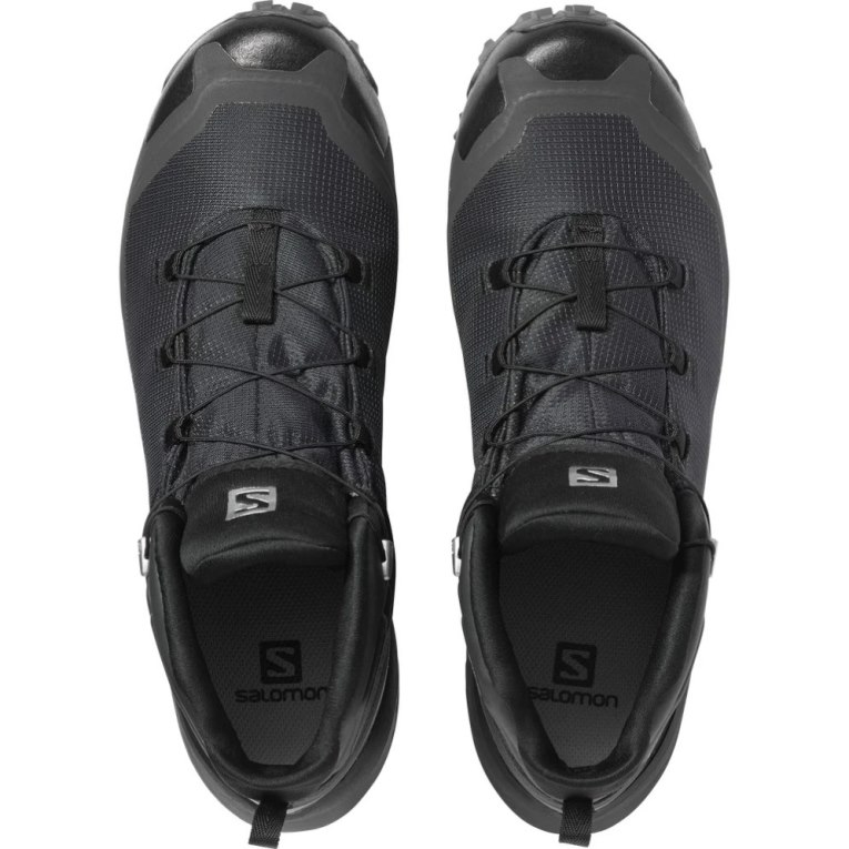 Salomon Cross Hike Mid GTX Men's Hiking Boots Black | 673-COMNGP