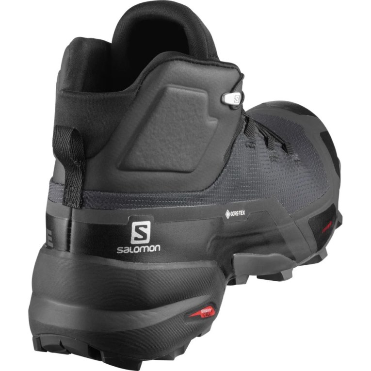 Salomon Cross Hike Mid GTX Men's Hiking Boots Black | 673-COMNGP