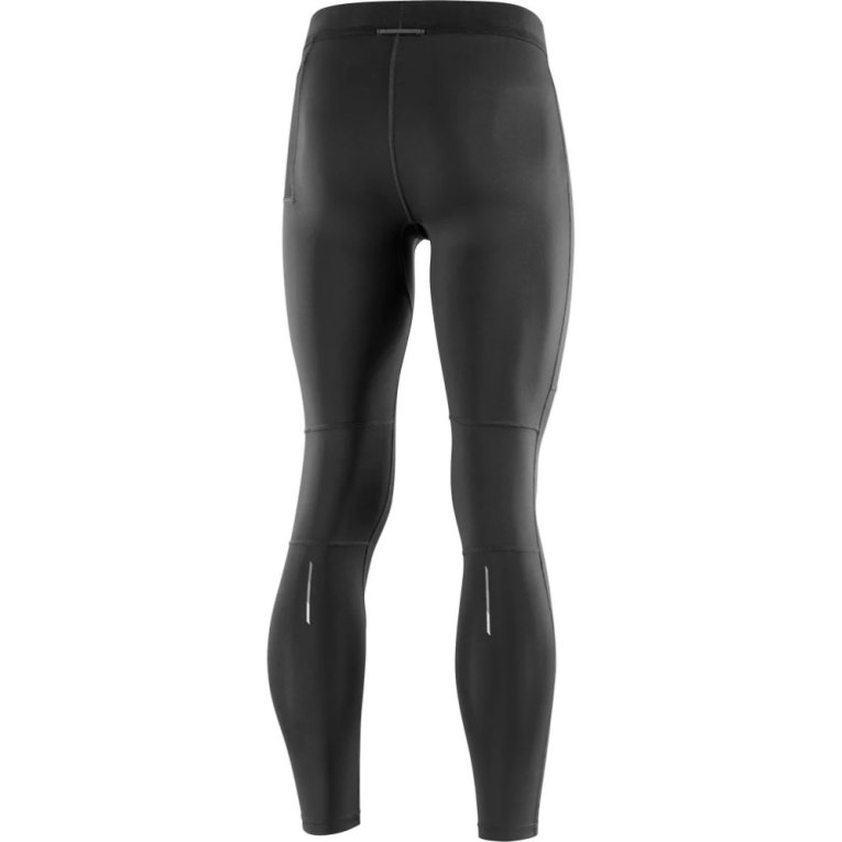 Salomon Cross Men's Running Tights Black | 417-SZTOCF