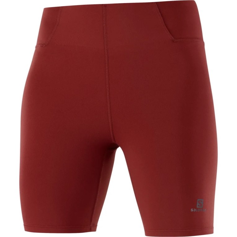 Salomon Cross Multi 7'' Short Women's Running Tights Red | 193-FJOLYM