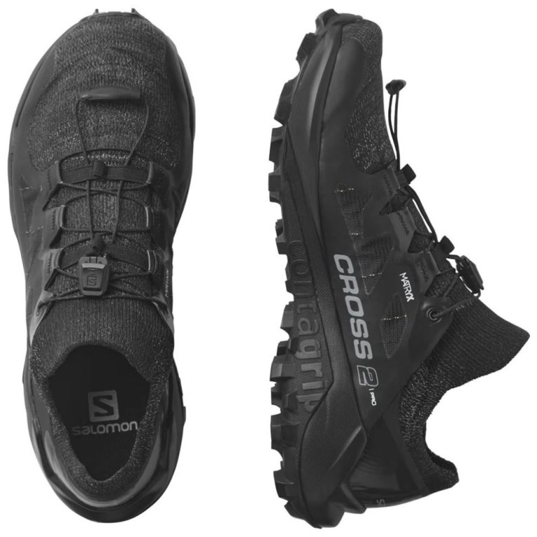 Salomon Cross Pro 2 Women's Trail Running Shoes Black | 918-CYVARE