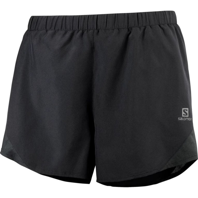 Salomon Cross Rebel 4'' Women's Running Shorts Black | 208-OZMPEU