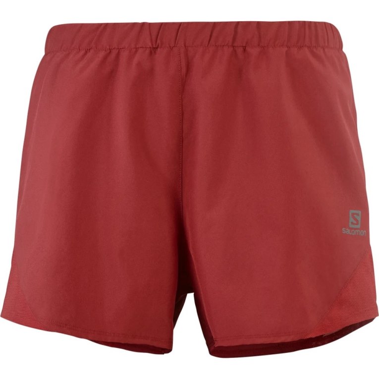 Salomon Cross Rebel 4'' Women's Running Shorts Red | 318-BLSTAZ