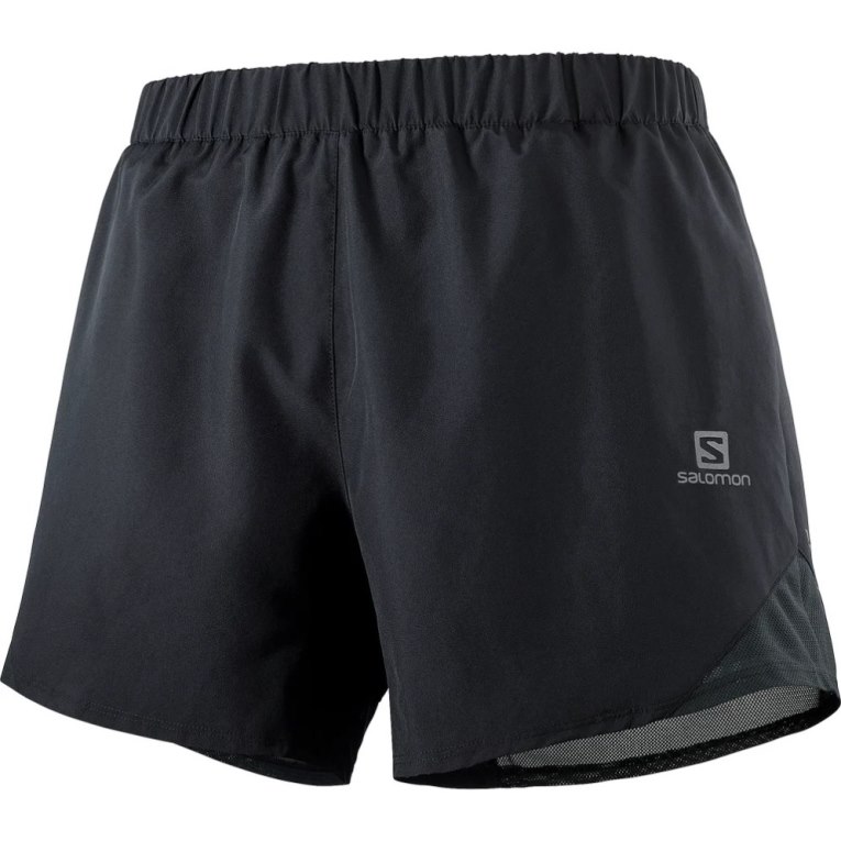 Salomon Cross Rebel 5'' Men's Shorts Black | 468-JWTYAI