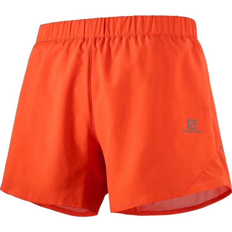 Salomon Cross Rebel 5'' Men's Shorts Red | 023-GNKBMP