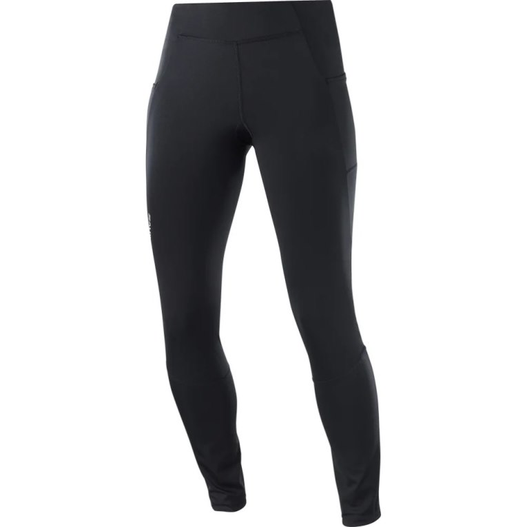 Salomon Cross Run 28'' Women's Running Tights Black | 316-CUZOVW