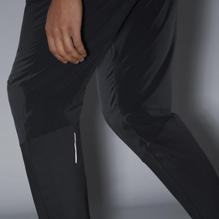 Salomon Cross Run Men's Sport Pants Black | 617-YMKIXJ