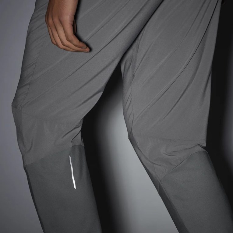 Salomon Cross Run Men's Sport Pants Grey | 032-JILEPR