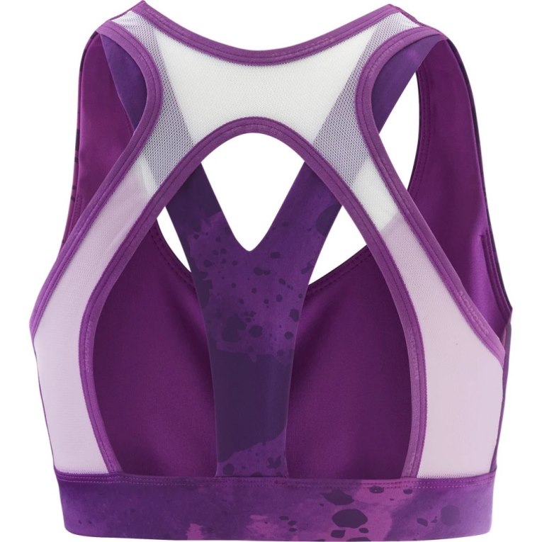 Salomon Cross Women's Run Bras Purple | 410-WPSDUV