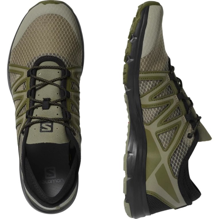 Salomon Crossamphibian Swift 2 Men's Hiking Shoes Olive | 428-EKUQOX