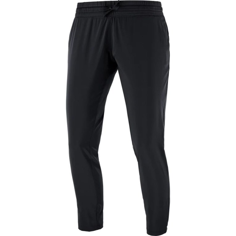 Salomon Essential Light Women's Sport Pants Black | 259-ZWKGXM