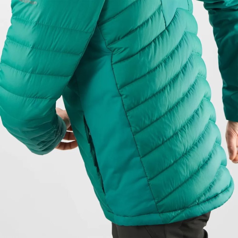 Salomon Essential Xwarm Down Men's Insulated Jackets Green | 091-IVBHEF