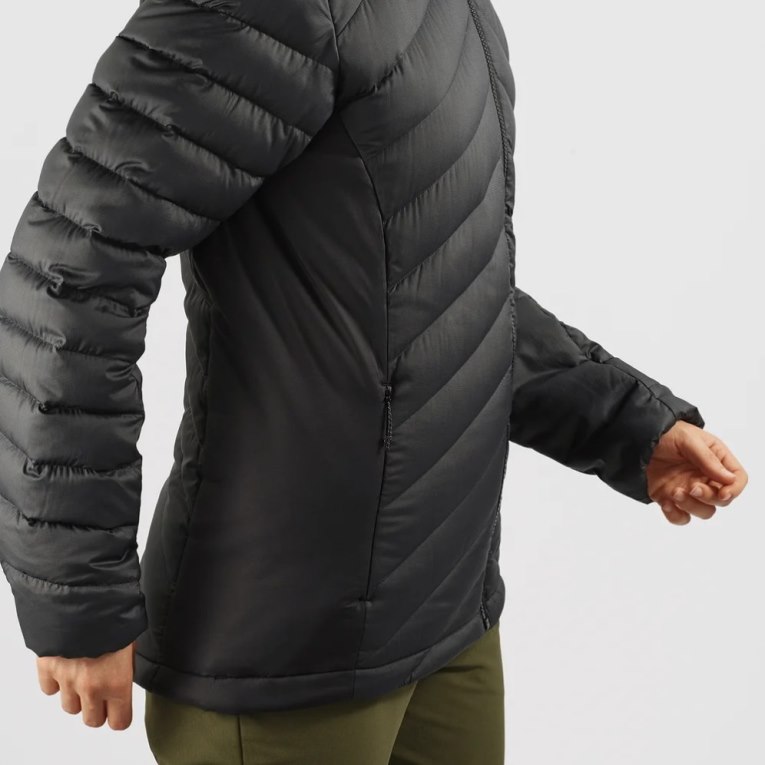 Salomon Essential Xwarm Down Women's Insulated Jackets Black | 290-LWDQGV