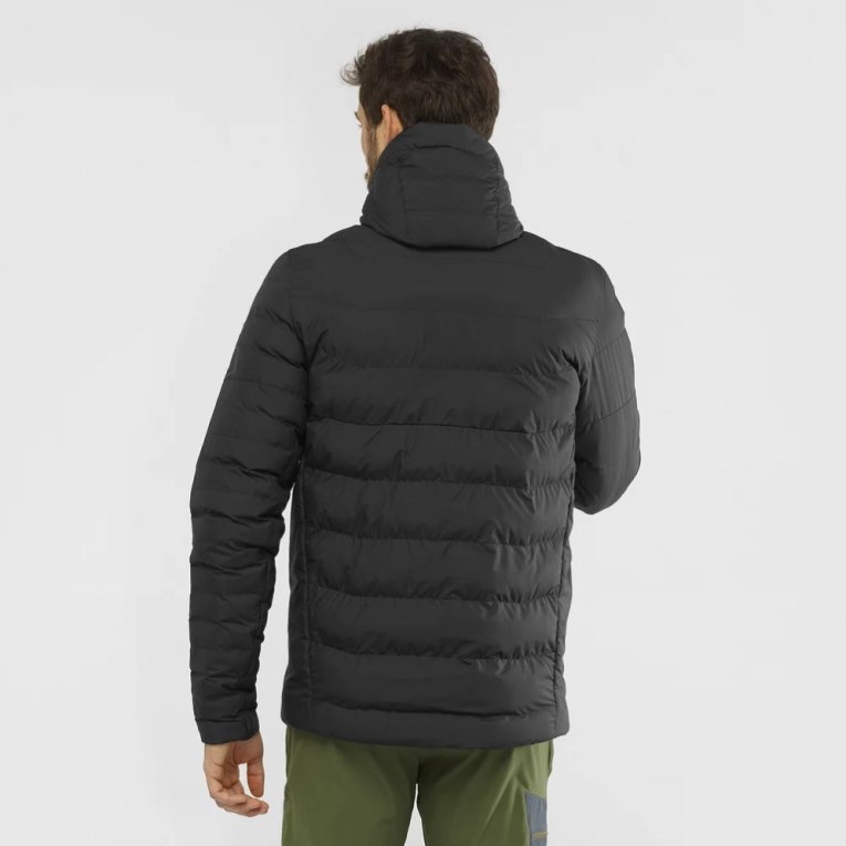 Salomon Essential Xwarm Men's Insulated Jackets Black | 963-DJVXTU