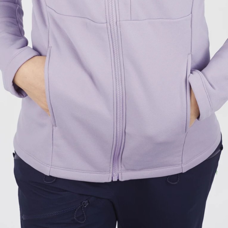 Salomon Essential Xwarm Women's Jackets Lavender | 953-CHXERW