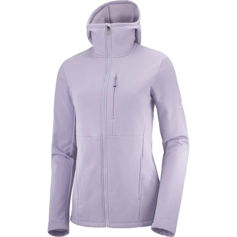 Salomon Essential Xwarm Women's Jackets Lavender | 953-CHXERW