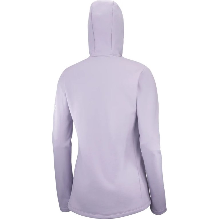 Salomon Essential Xwarm Women's Jackets Lavender | 953-CHXERW