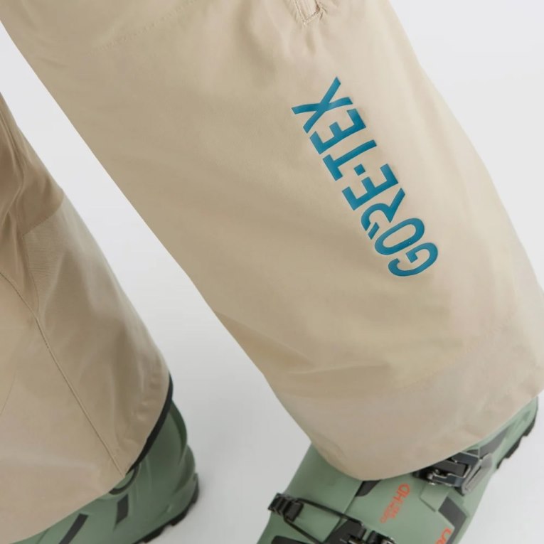 Salomon Gravity Gore Tex Men's Ski Pants Khaki | 032-FOZYGJ