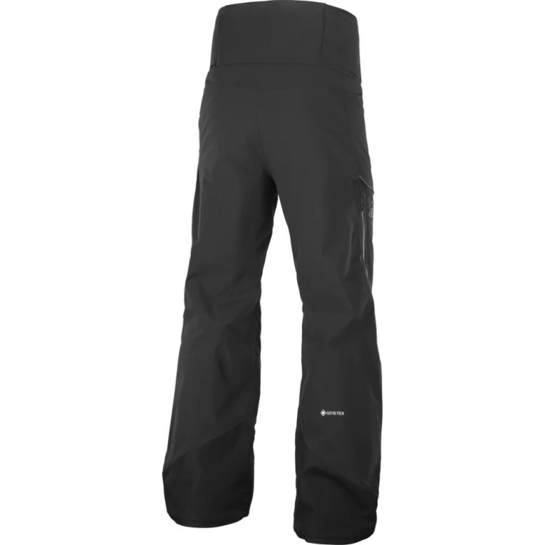 Salomon Gravity Gore Tex Men's Ski Pants Black | 509-NUSAKJ