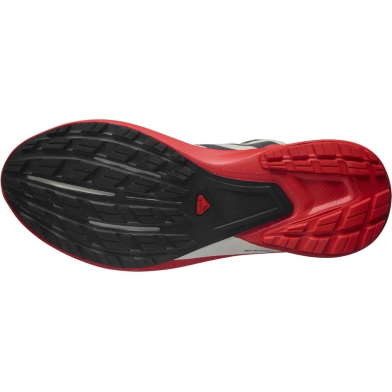 Salomon Hypulse Men's Trail Running Shoes Black / Red | 926-OMWGPF