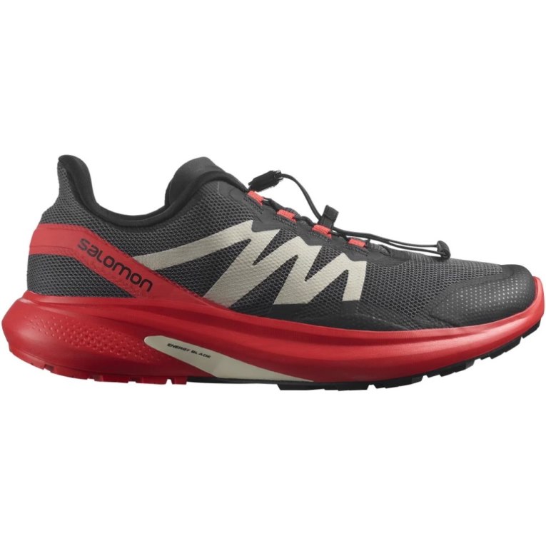 Salomon Hypulse Men\'s Trail Running Shoes Black / Red | 926-OMWGPF