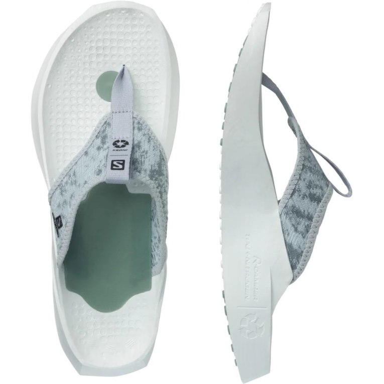 Salomon Index Break Men's Flip Flops White | 542-BULEAF