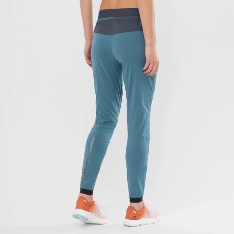 Salomon Light Shell Women's Sport Pants Blue | 543-MYILPZ