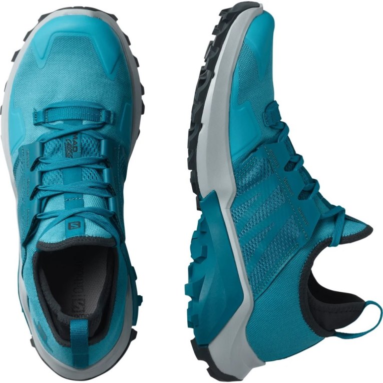 Salomon Madcross Men's Trail Running Shoes Turquoise | 851-BFTRNA