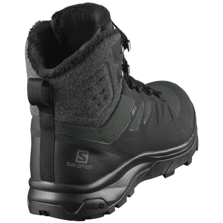 Salomon Outblast Thinsulate Climasalomon Waterproof Women's Winter Boots Black | 139-CWMRGB