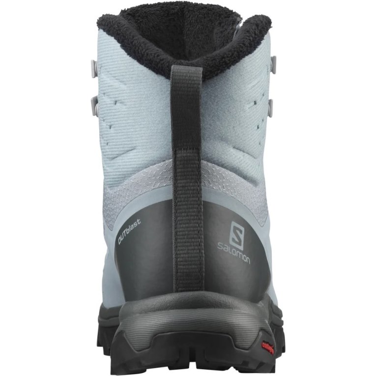 Salomon Outblast Thinsulate Climasalomon Waterproof Women's Winter Boots Light Blue | 318-BRFVNT