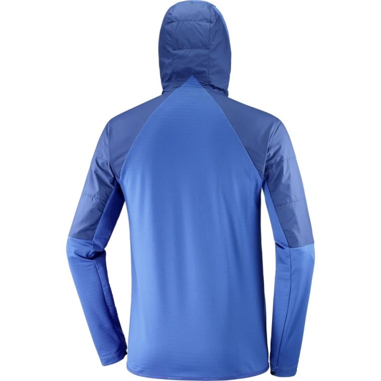 Salomon Outline All Season Hybrid Men's Jackets Blue | 120-MRGYKB